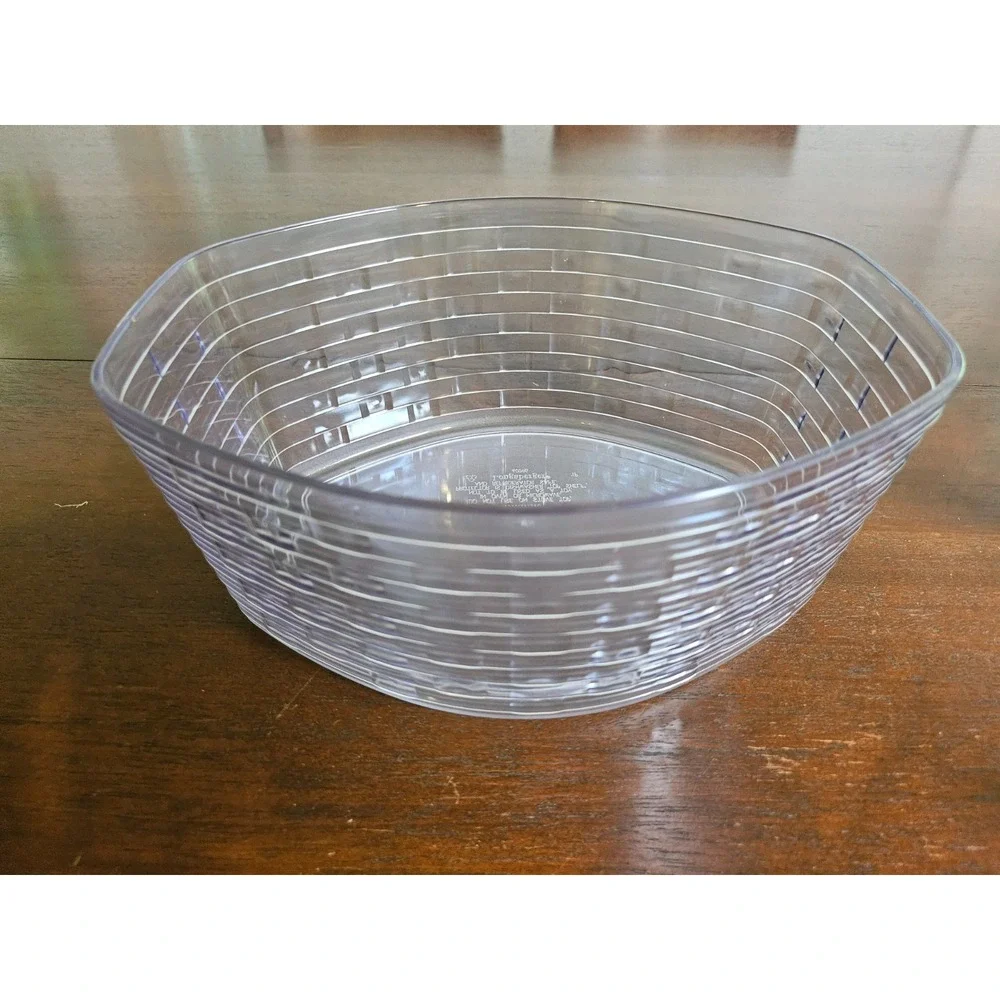 Longaberger Heartwood Serving Bowl Hard Shell Protector 40296